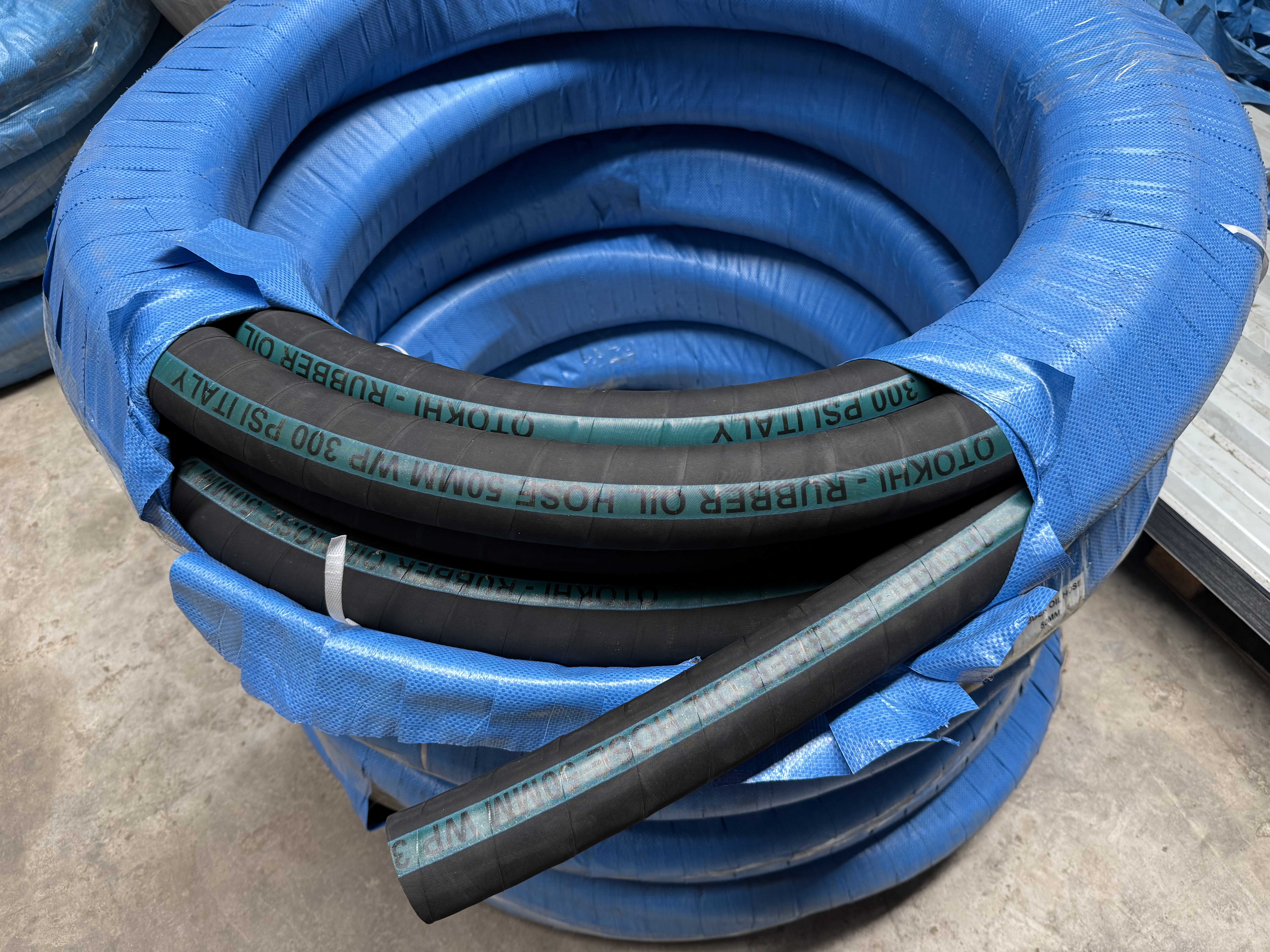 ទុយោប្រេងអីតាលីឆ្នូតបៃតង50mm